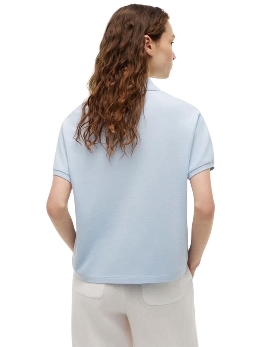 Playera tipo polo para mujer 2