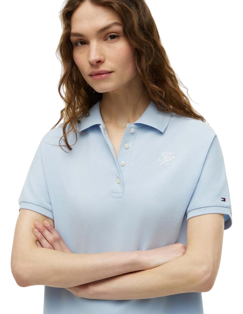 Playera tipo polo para mujer 6