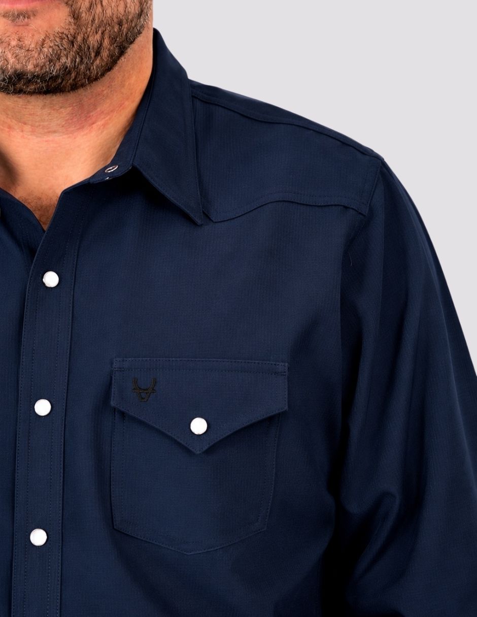 Camisa Casual TORO MAGNO de (si aplica) Poliéster manga Larga para hombre 6