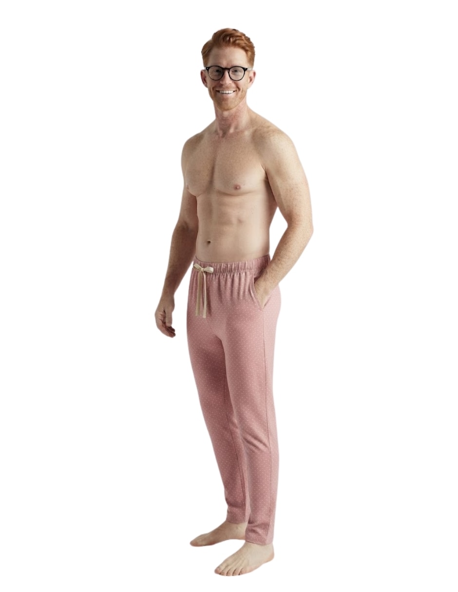 Pantalón pijama MUNDO UNICO estampado Lunares de Algodón para hombre 3