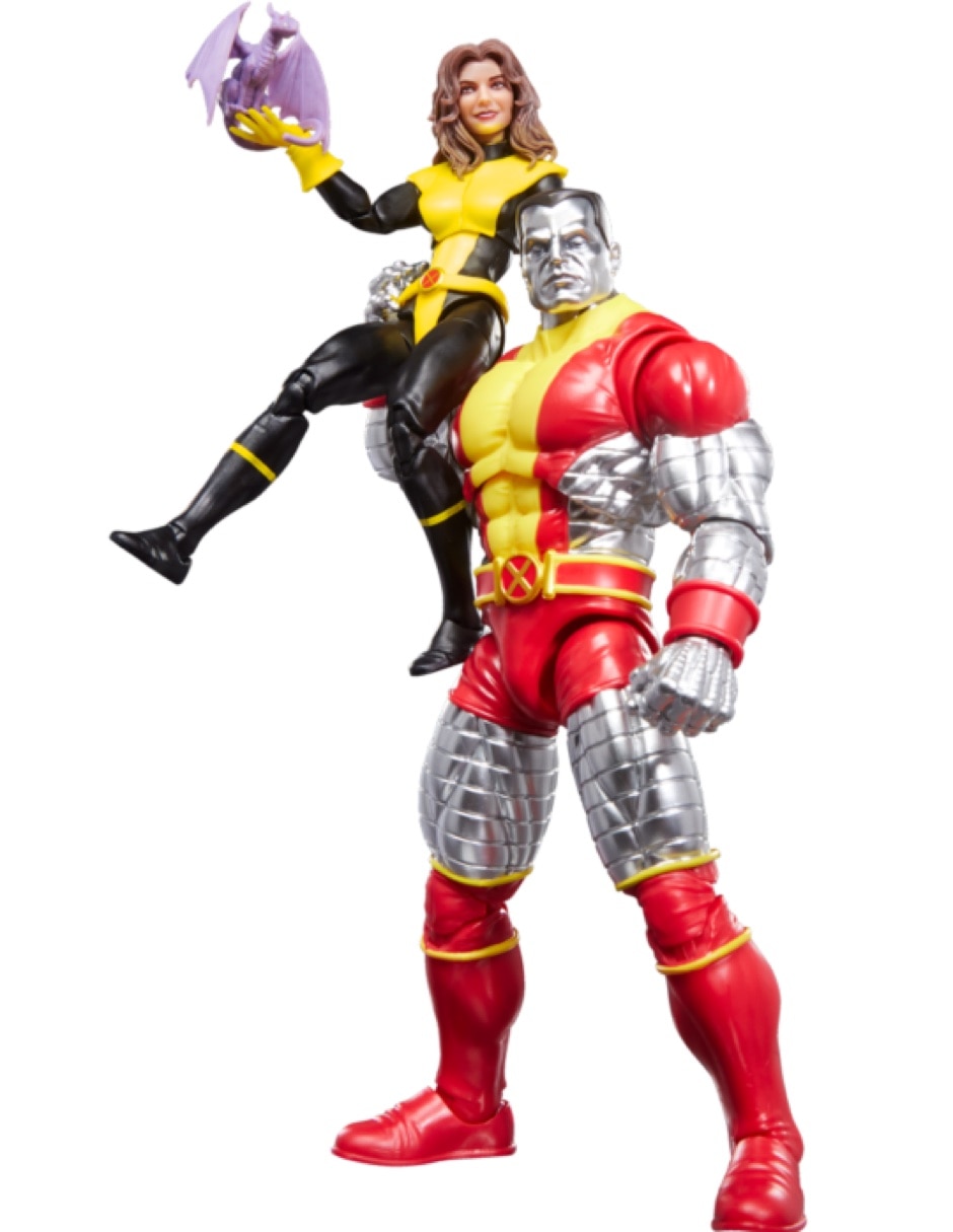 Set de figura de colección Sí Marvel Comics Kitty Pryde y Marvel’s Colossus Deluxe MARVEL LEGENDS No aplica 5