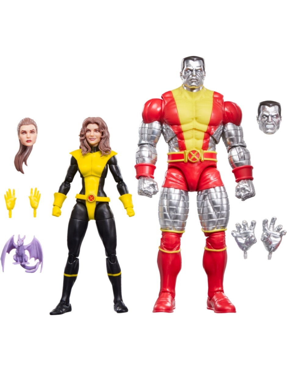 Set de figura de colección Sí Marvel Comics Kitty Pryde y Marvel’s Colossus Deluxe MARVEL LEGENDS No aplica 6