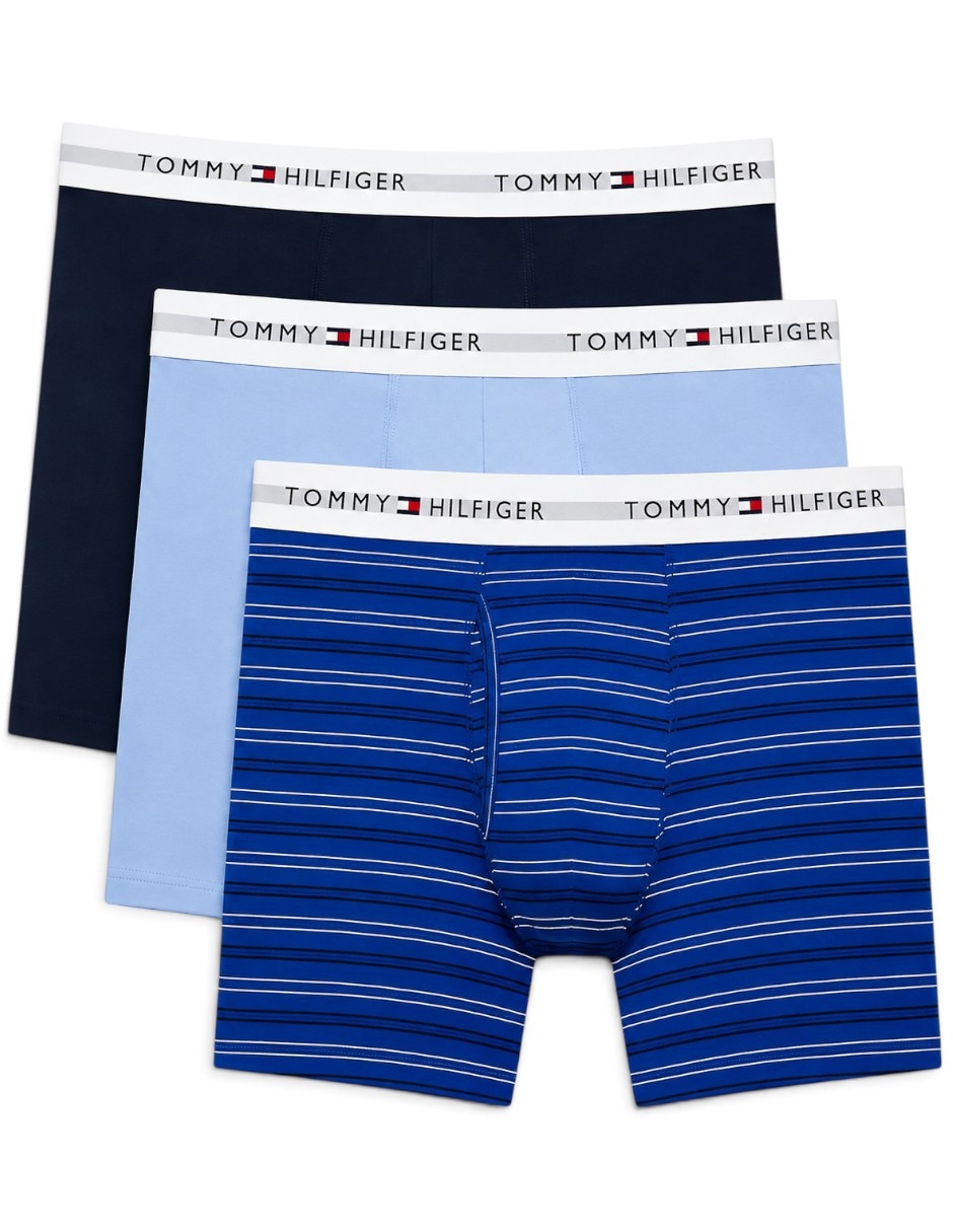 Bóxer brief TOMMY HILFIGER Cotton Classics de Algodón para hombre 3 piezas (si aplica)