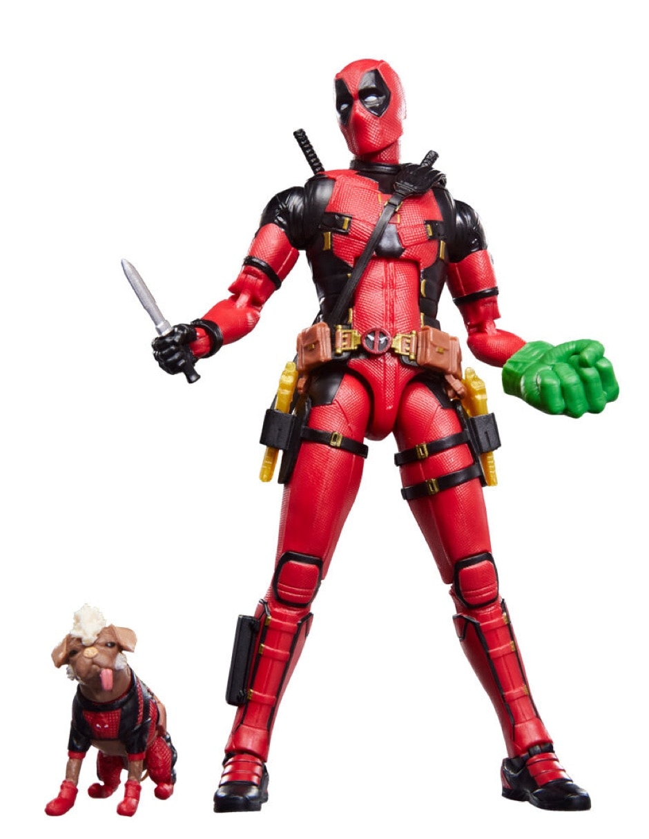 Set de figura de colección Sí Deadpool & Wolverine de Marvel Studios Dogpool y Deadpool Maximum Series MARVEL LEGENDS No aplica 4