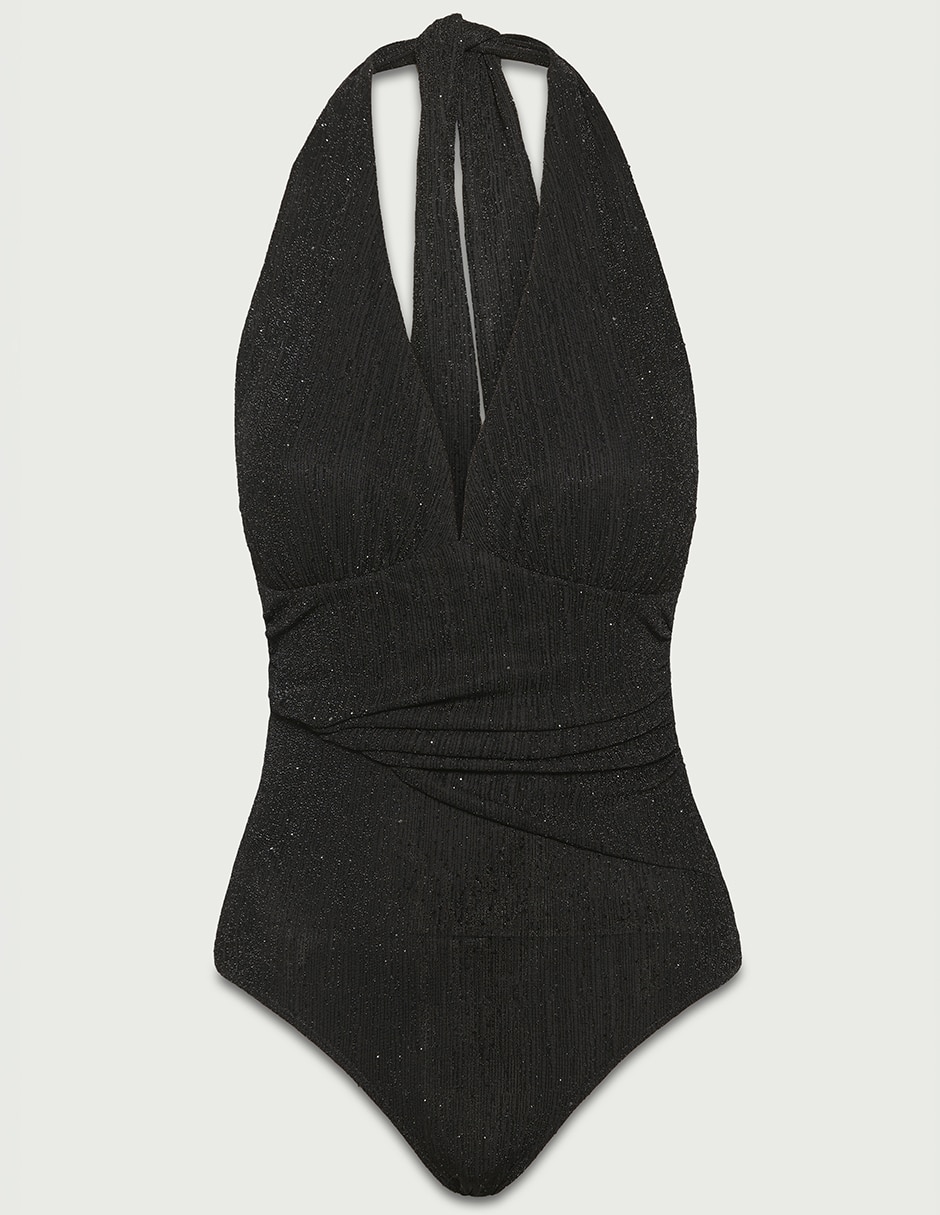 Body STUDIO F cuello Halter escote Profundo para mujer