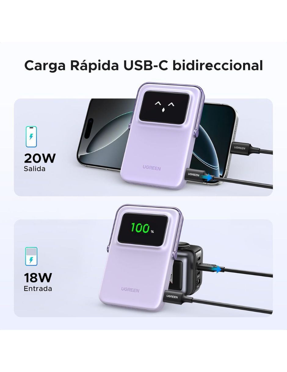Batería portátil 5000 mah 4