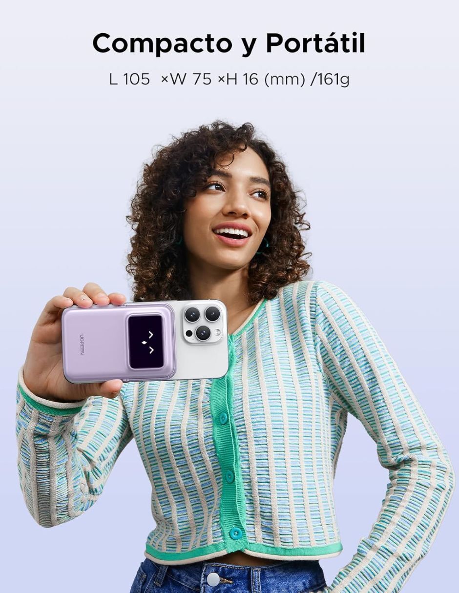Batería portátil 5000 mah 6