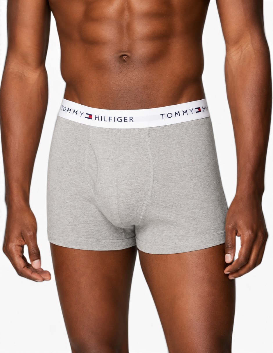 Bóxer trunk TOMMY HILFIGER Cotton Classics de Algodón para hombre 3 piezas (si aplica)