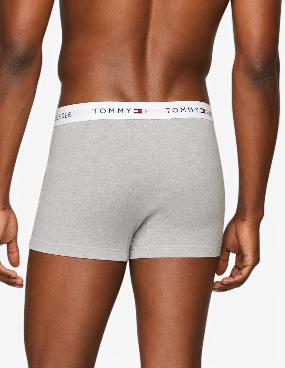 Bóxer trunk TOMMY HILFIGER Cotton Classics de Algodón para hombre 3 piezas (si aplica)