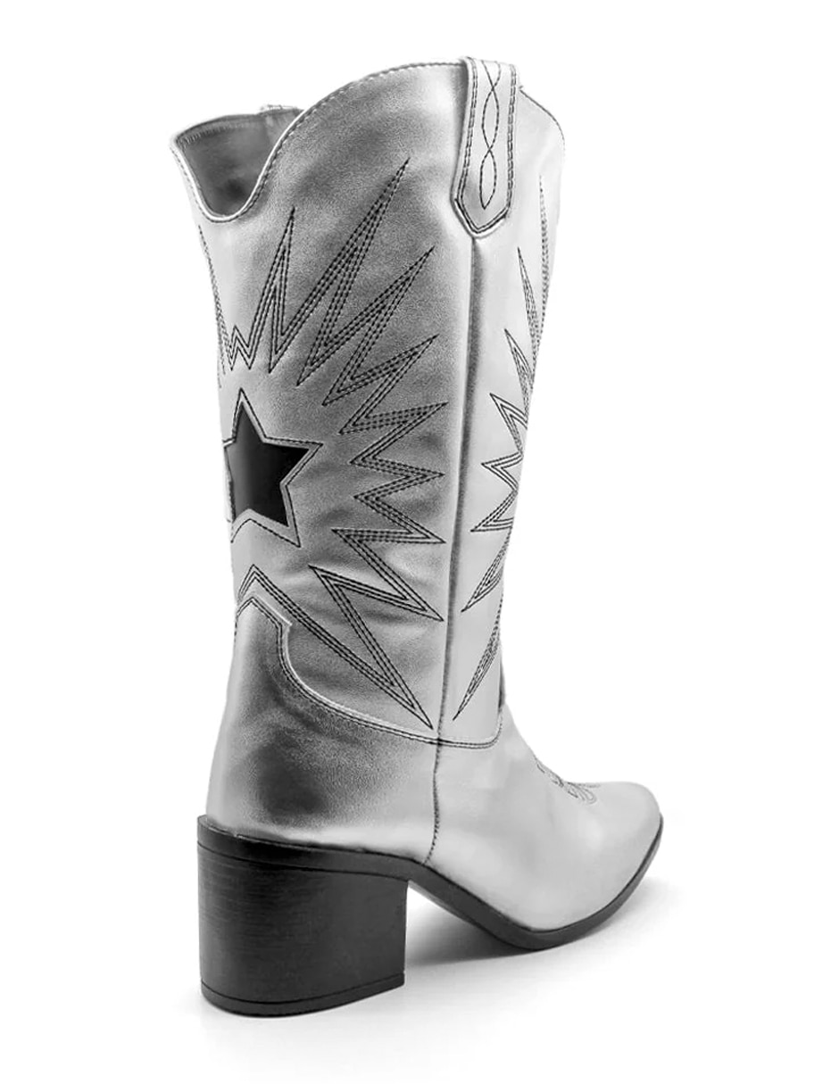 Bota cowboy abajo de la rodilla para mujer 3