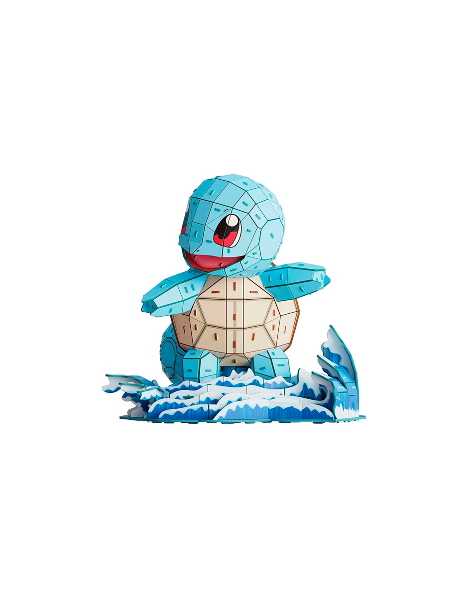 Rompecabezas 3d pokémon squirtle 178 piezas