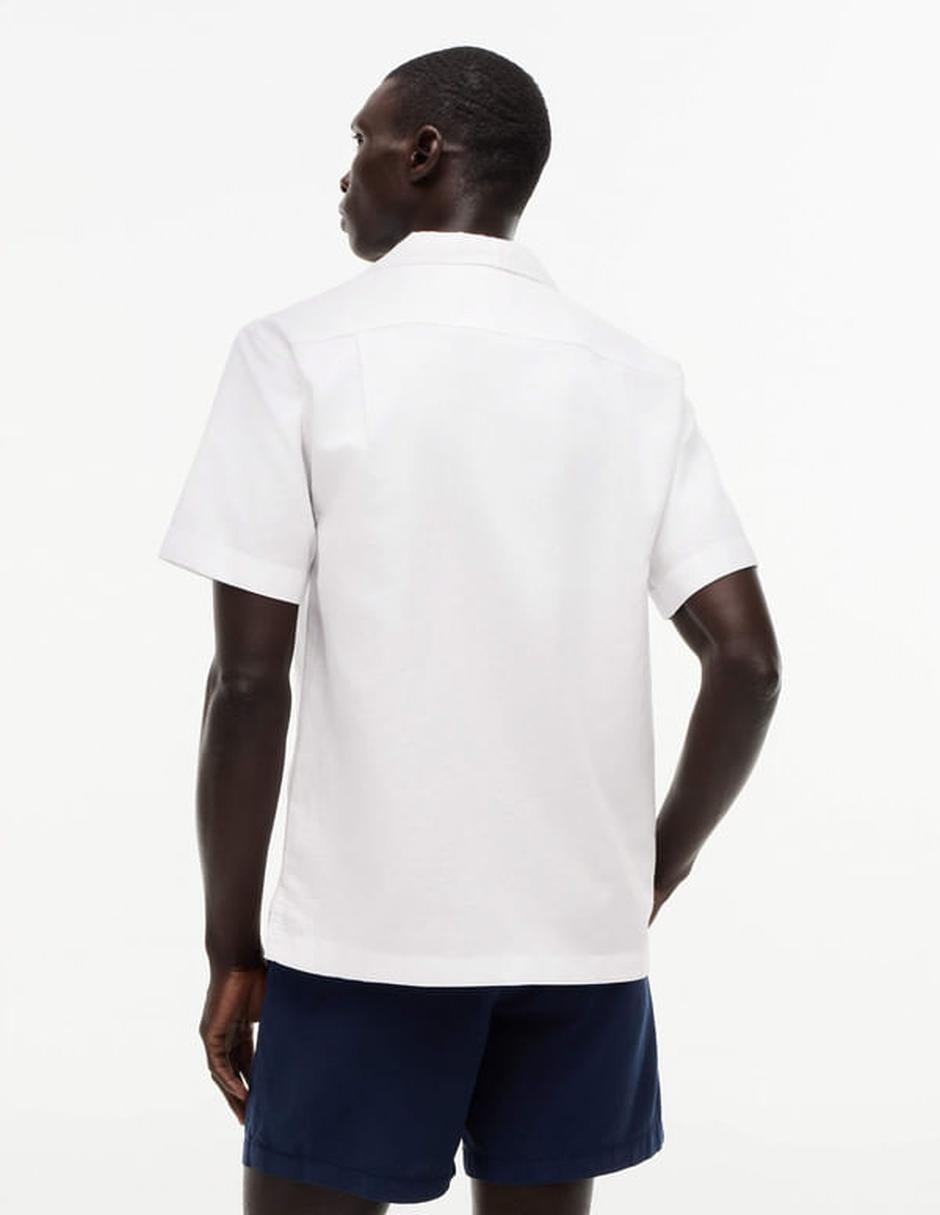 Camisa casual de algodón manga corta para hombre 3