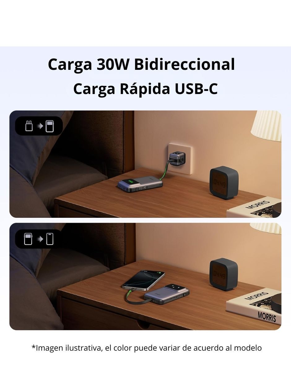 Batería portátil 10000 mah 2