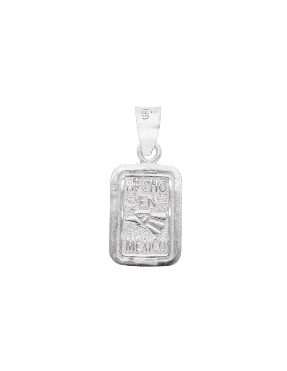Dije de méxico plata lisa méxico de plata p 925