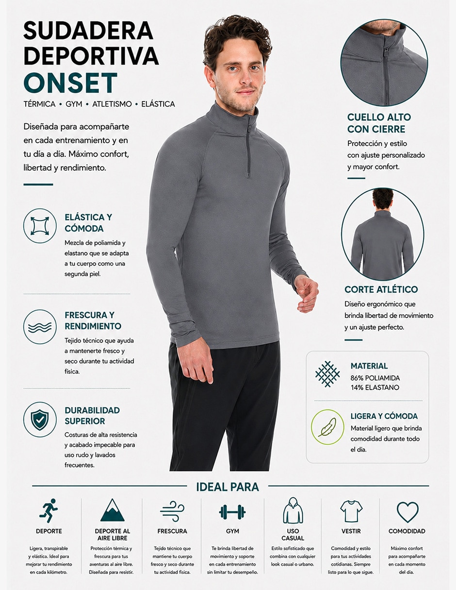 Sudadera para hombre 4