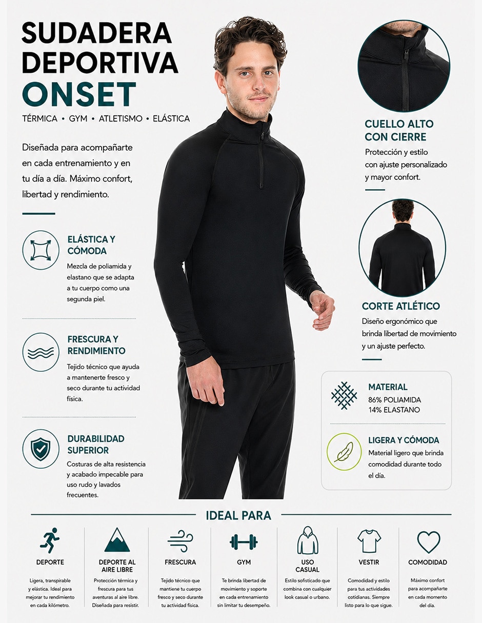 Sudadera para hombre 4