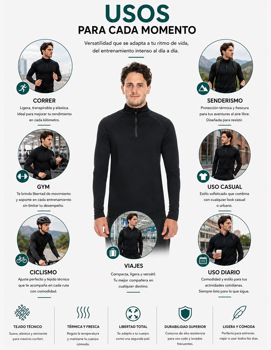 Sudadera para hombre 5