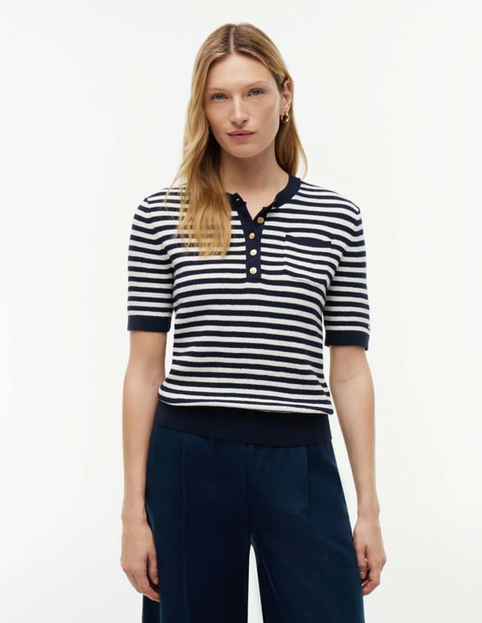 Blusa manga 3/4 para mujer Blusa manga 3/4 para mujer
