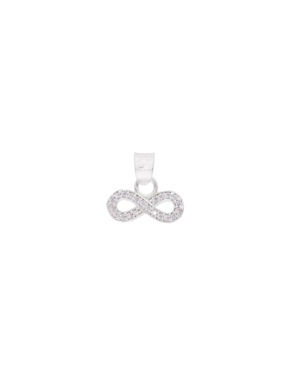 Dije de infinito plata lisa de plata p 925 Dije de infinito plata lisa de plata p 925