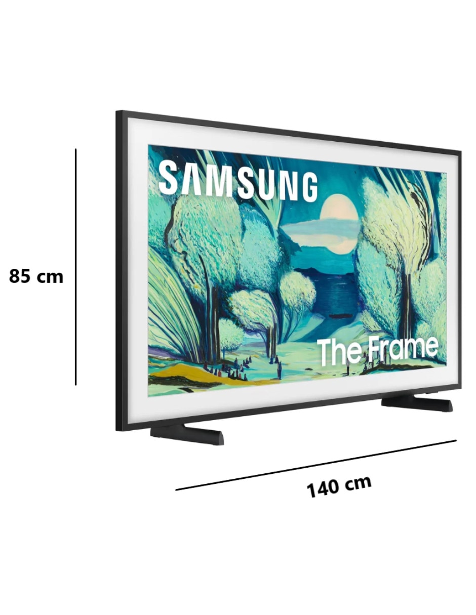 Pantalla smart tv qled de 4k/uhd qn55ls03faf con tizen con ai vision 7