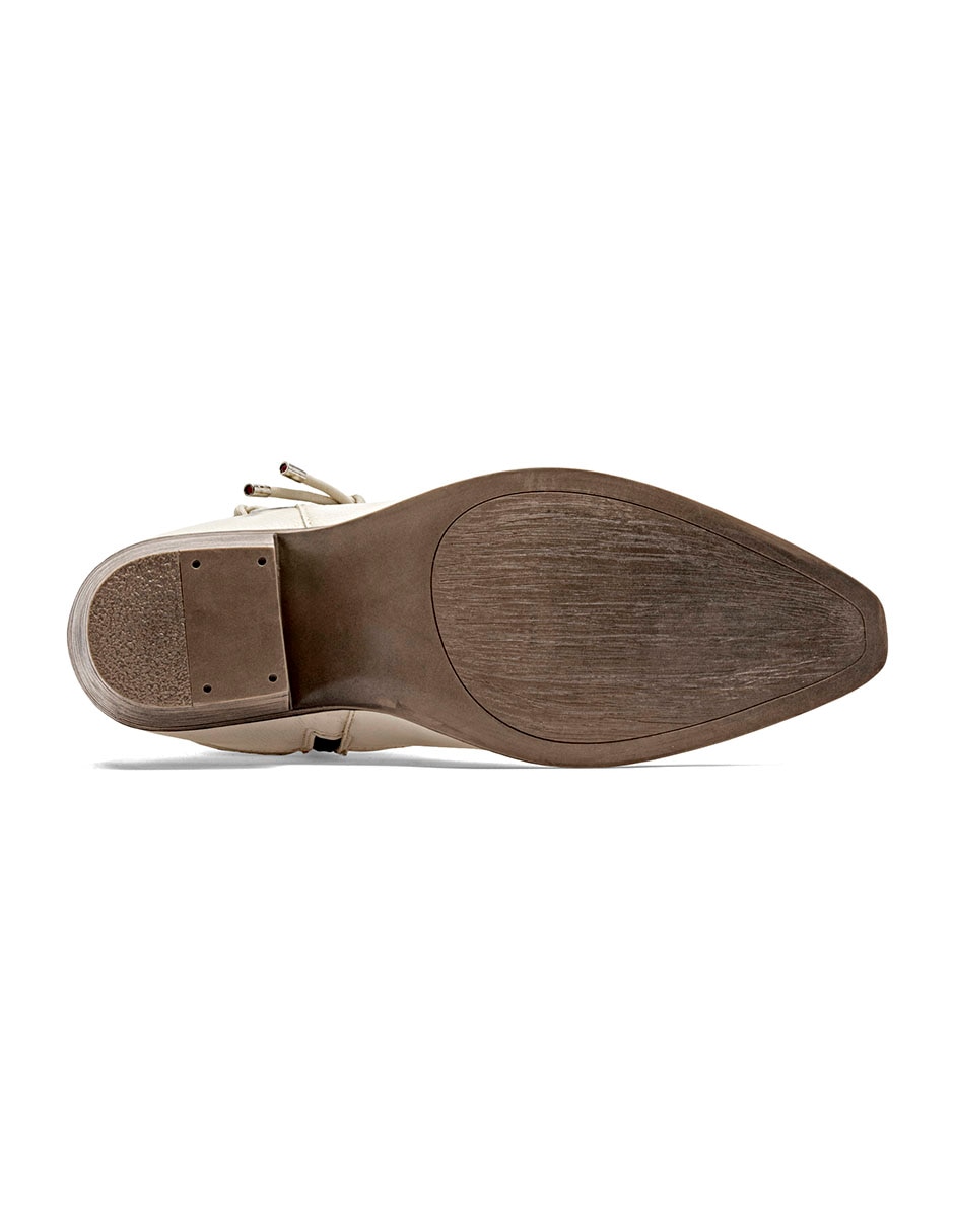 Bota cowboy al tobillo para mujer 4