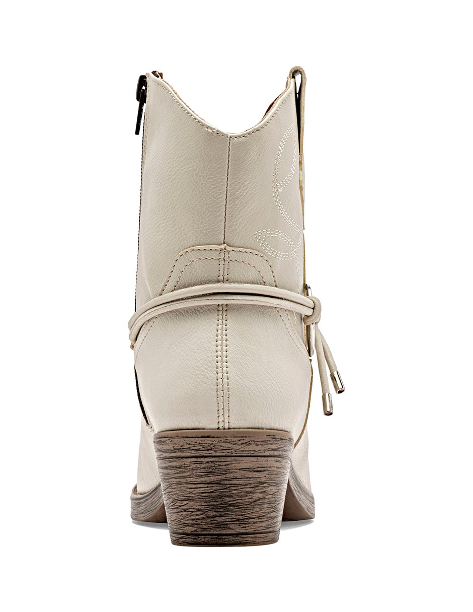 Bota cowboy al tobillo para mujer 3