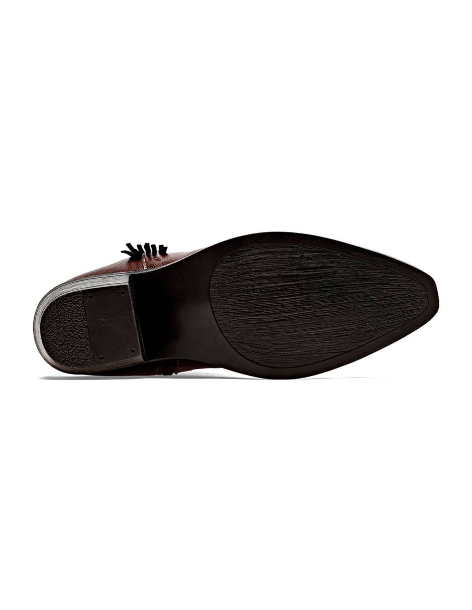 Bota cowboy al tobillo para mujer 3