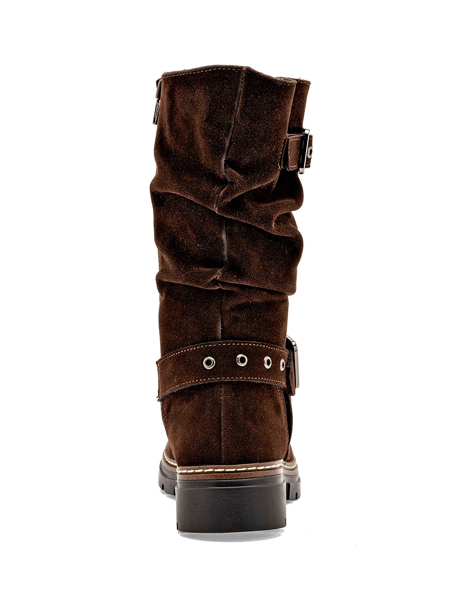 Bota media pierna para mujer 4