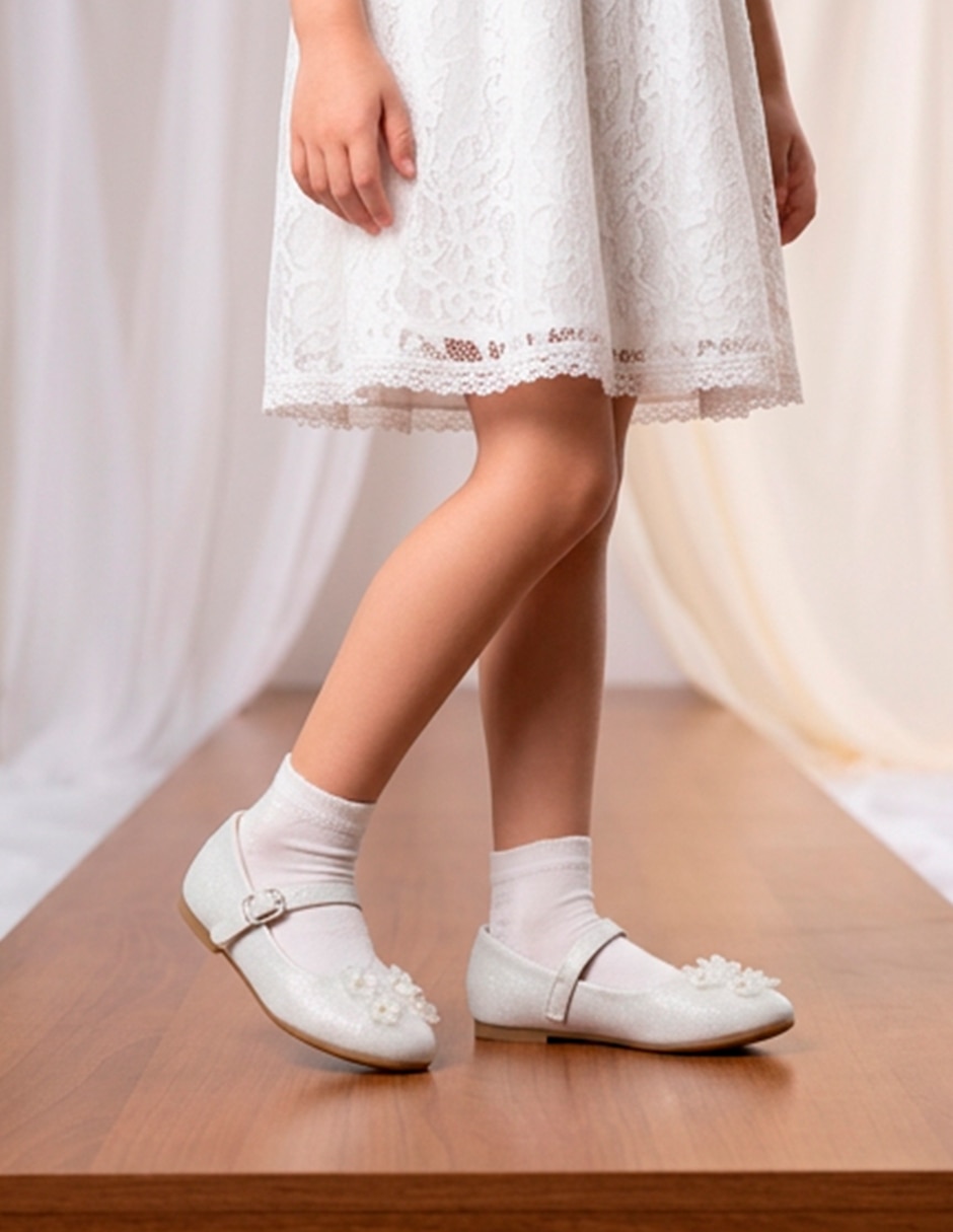 Balerina de piel para niña 3