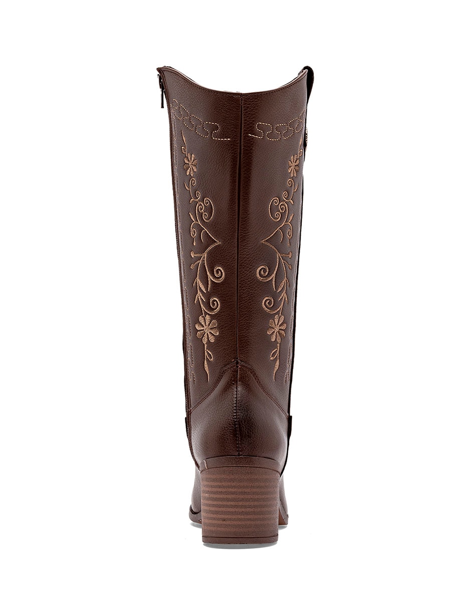 Bota cowboy abajo de la rodilla para mujer 3