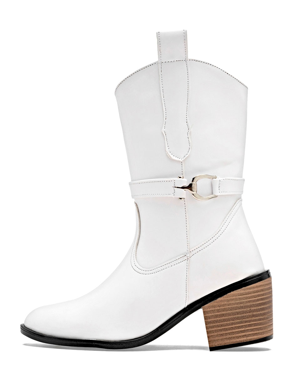 Bota cowboy al tobillo para mujer Bota cowboy al tobillo para mujer