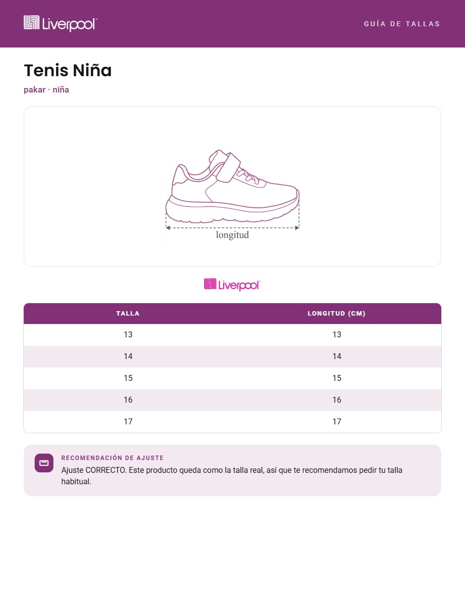 Tenis para niña 6