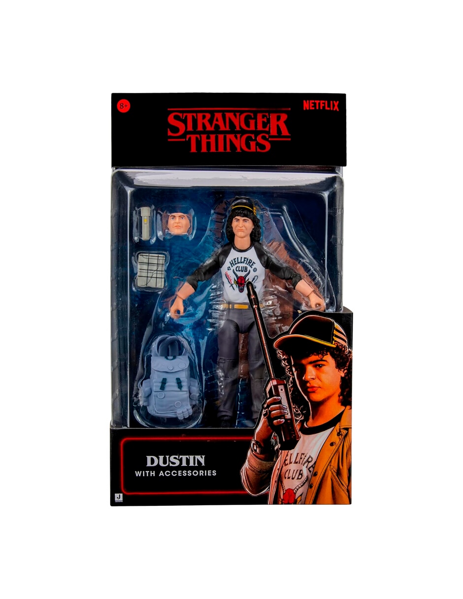 Figura de colección articulada stranger things dustin henderson collectors