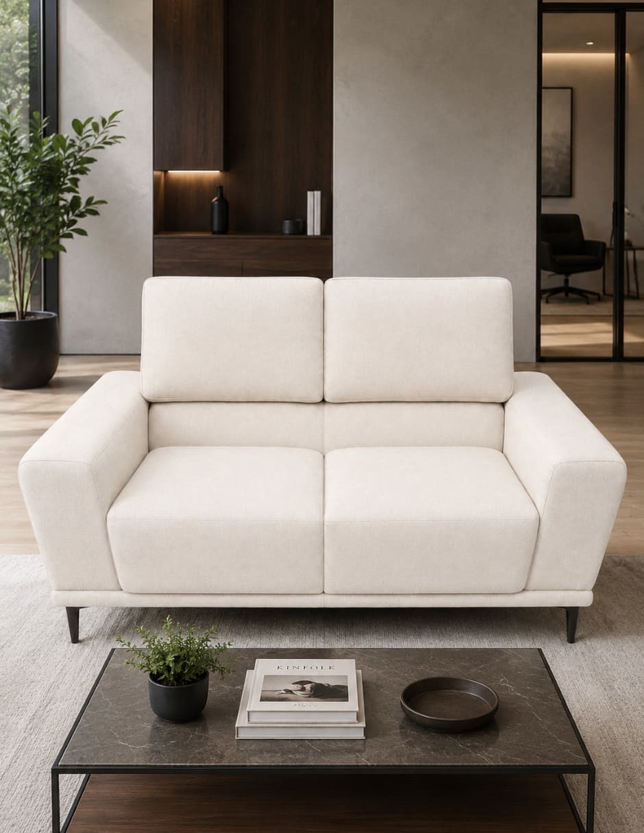 Love seat SOFÁ VICTORIA de Madera pino