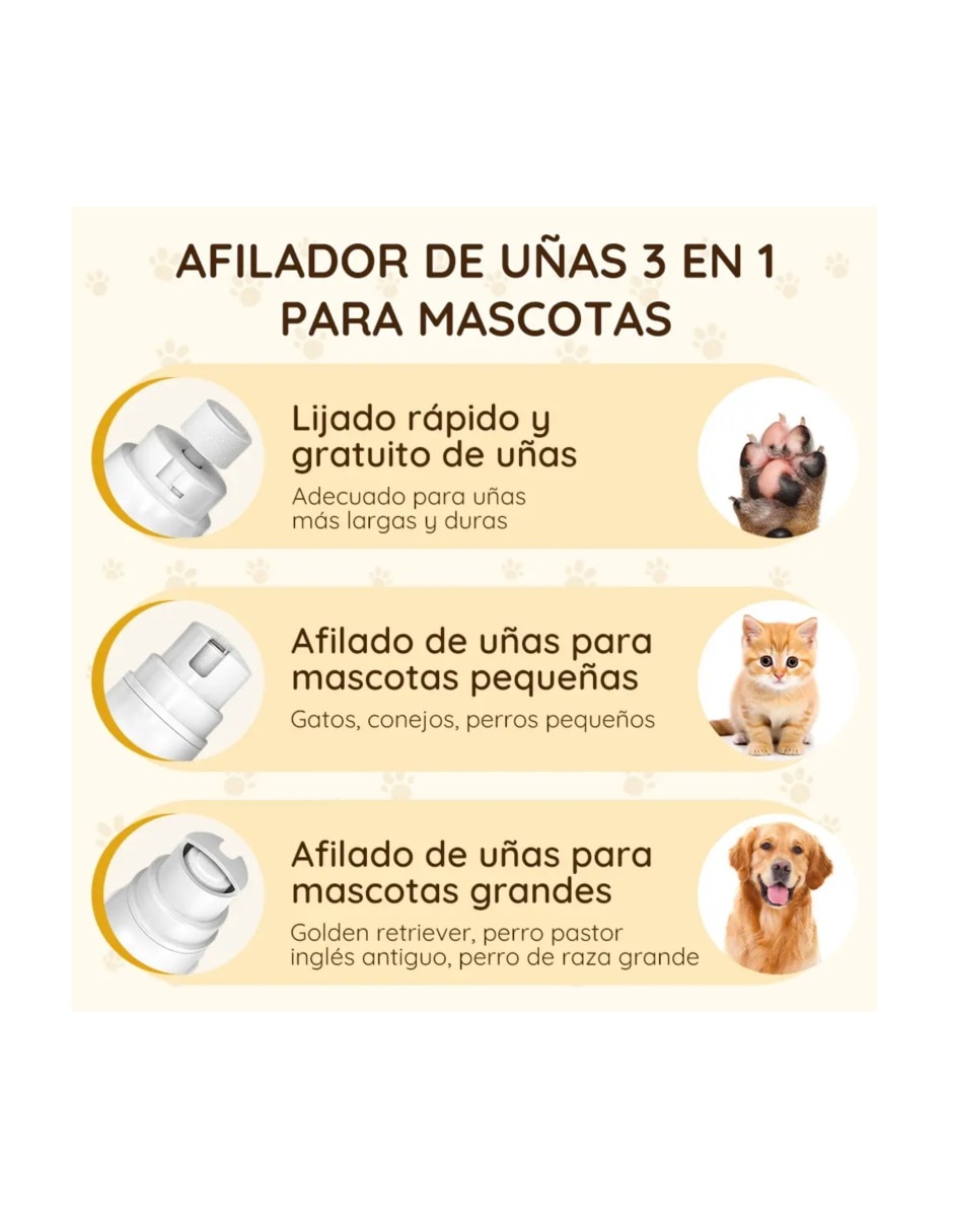 Cortaúñas para perro y gato 3
