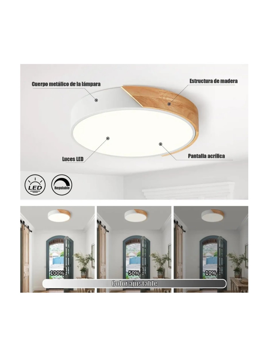 Disco de luz GENÉRICA LED 3