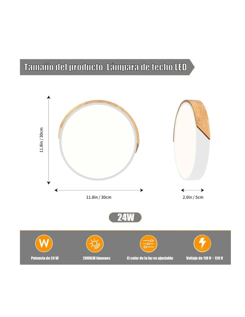Disco de luz GENÉRICA LED 4
