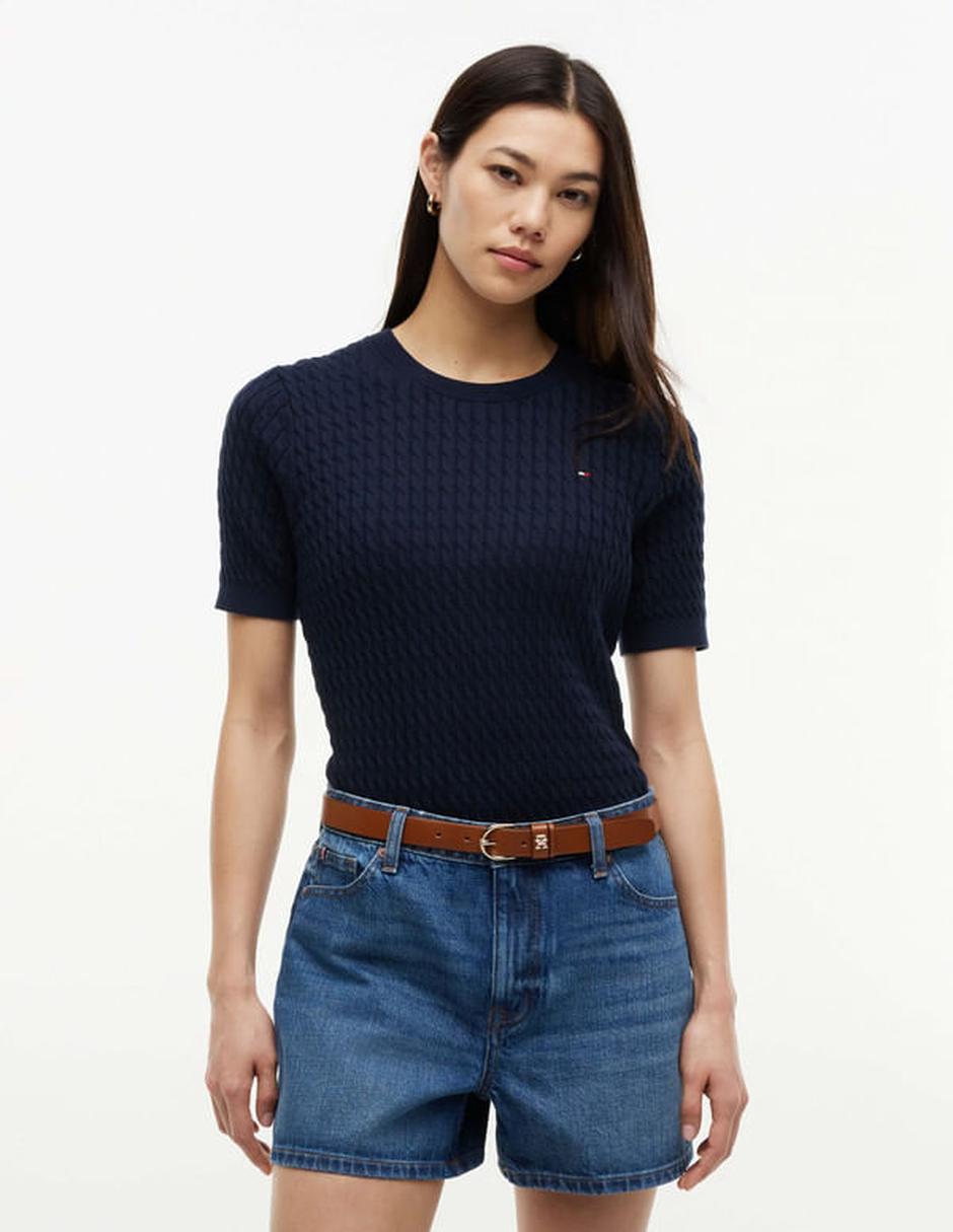Suéter cuello redondo para mujer Suéter cuello redondo para mujer
