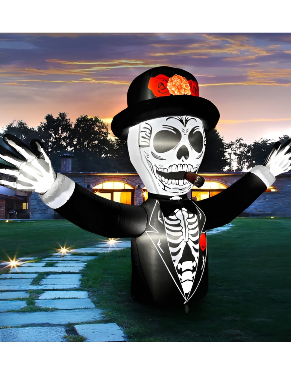 Inflable decorativo forma de Calavera XTELLAR 3