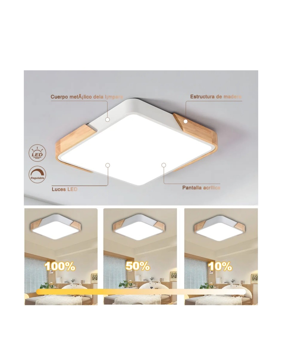 Lampara colgante GENÉRICA LED 2
