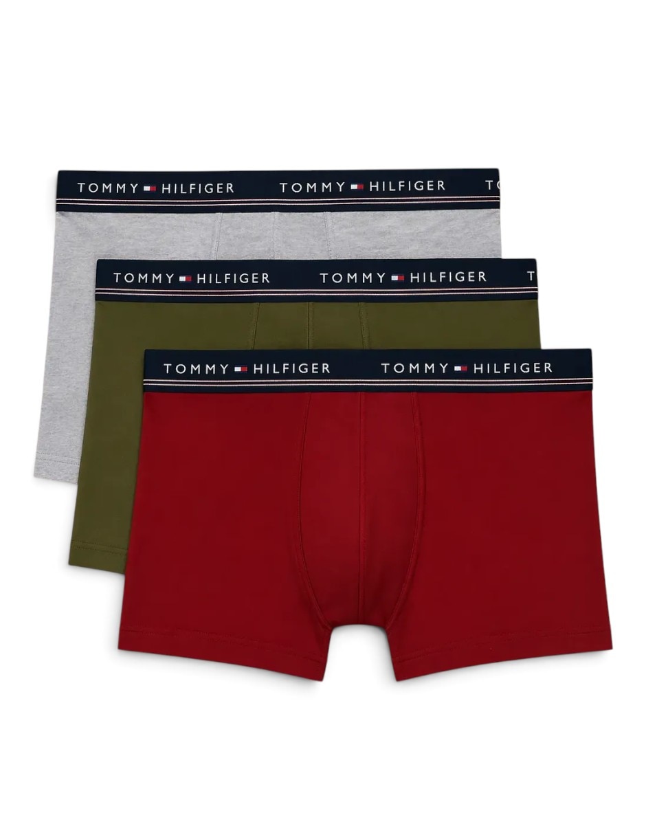 Bóxer trunk TOMMY HILFIGER TH Modal de Mezcla de materiales para hombre 3 piezas (si aplica)