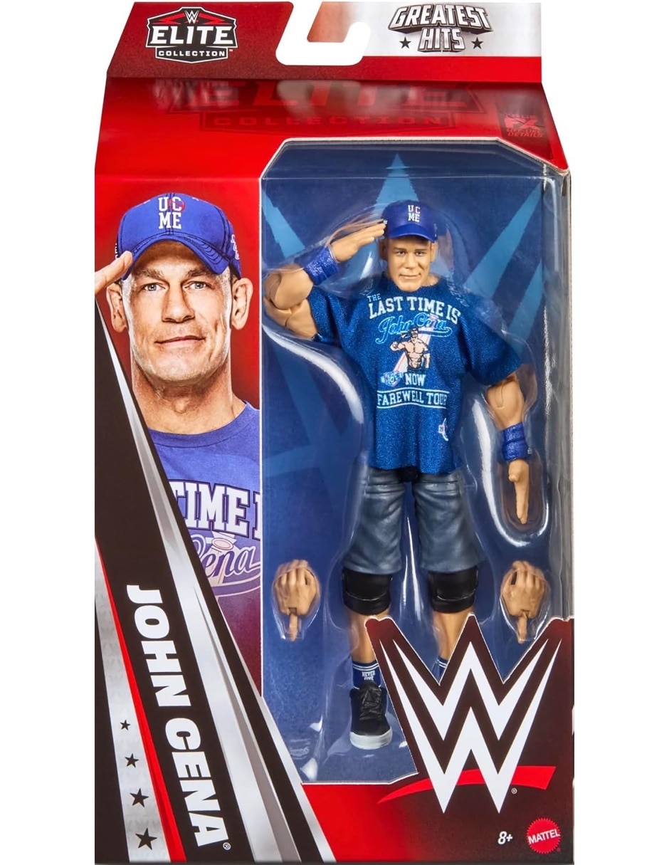 Figura de colección Sí WWE John Cena Estándar MATTEL No aplica 6
