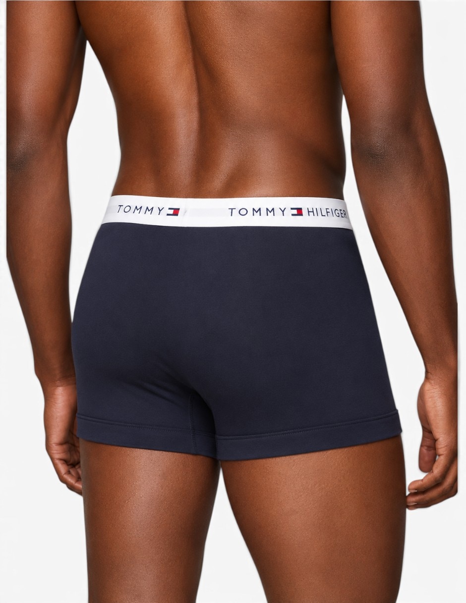 Bóxer trunk TOMMY HILFIGER Cotton Classics de Algodón para hombre 3 piezas (si aplica)