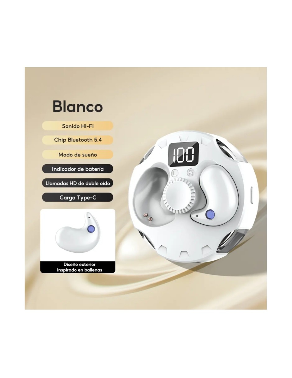 Audífonos In-Ear GENÉRICA Alámbrica e inalámbrica con (si aplica) Sí 4
