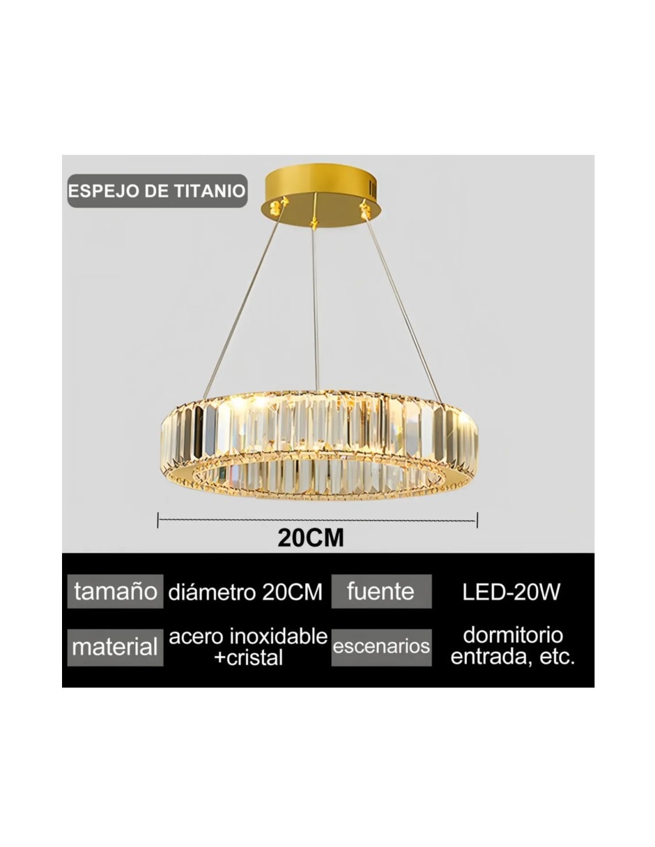 Lampara colgante GENÉRICA LED 4