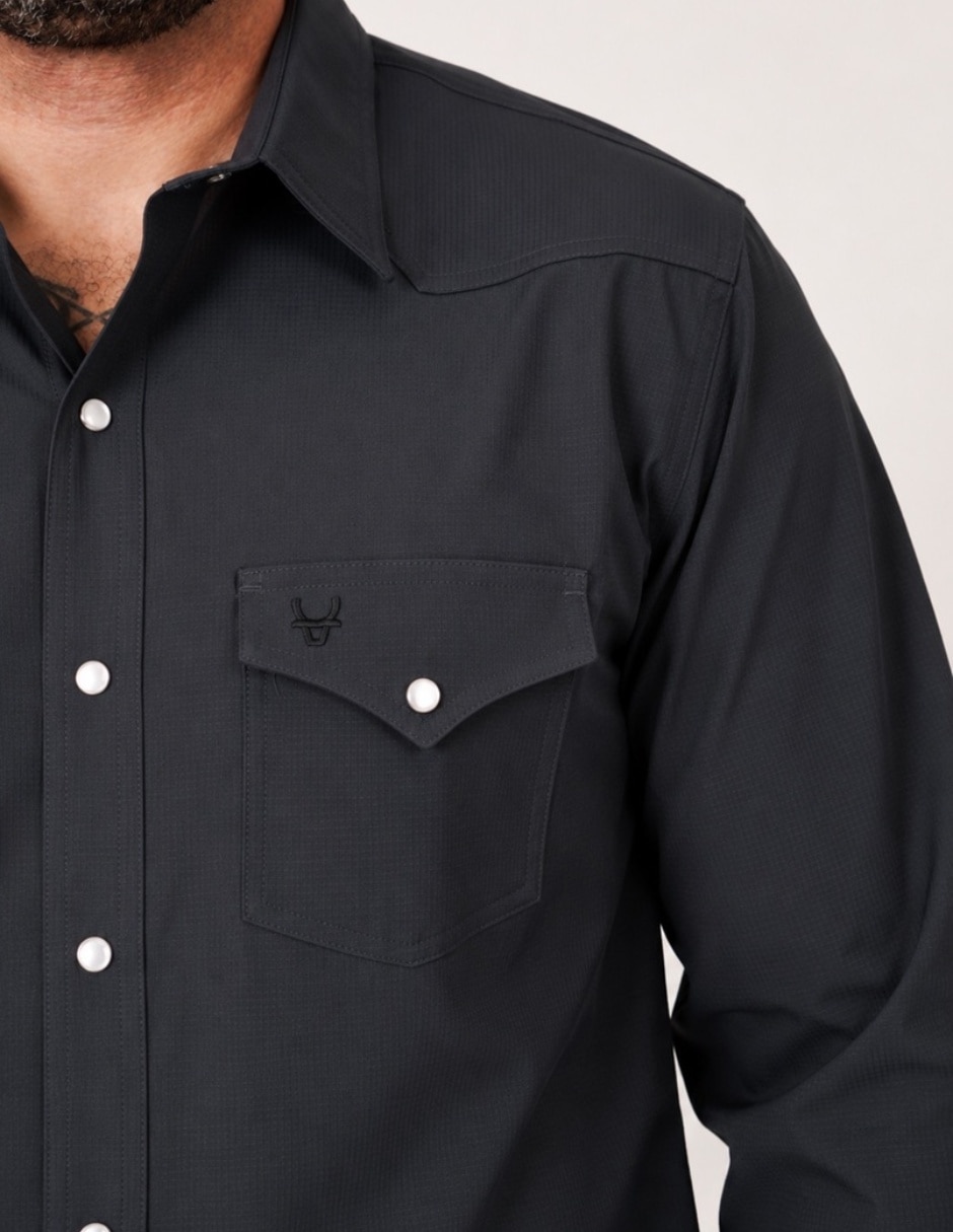 Camisa Casual TORO MAGNO de (si aplica) Poliéster manga Larga para hombre 6