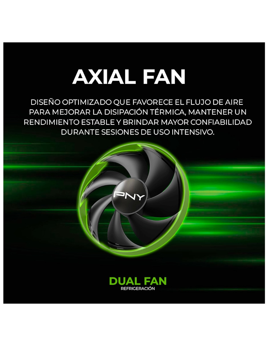 Tarjeta de video PNY VCG5060T8DFXPB1-O 5