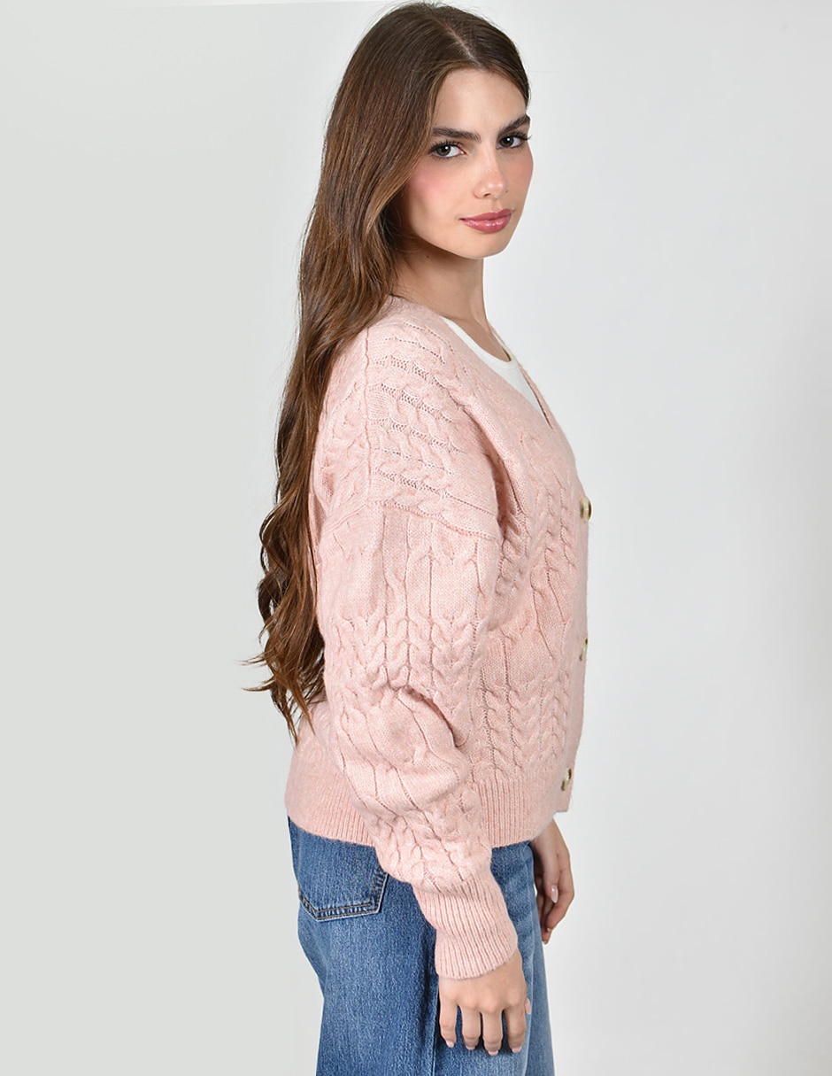 Suéter ROMAN FASHION cuello V para mujer 5