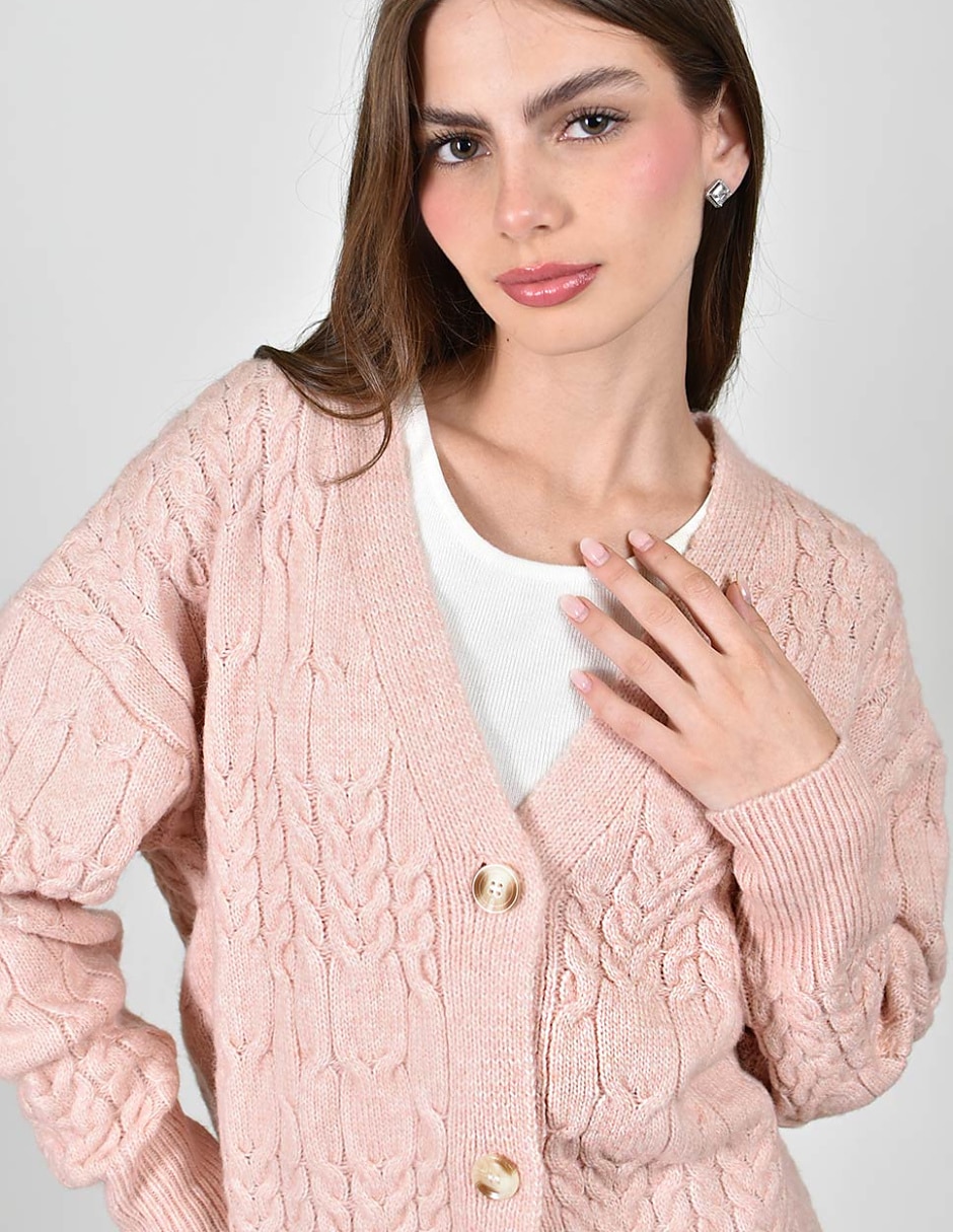 Suéter ROMAN FASHION cuello V para mujer 3