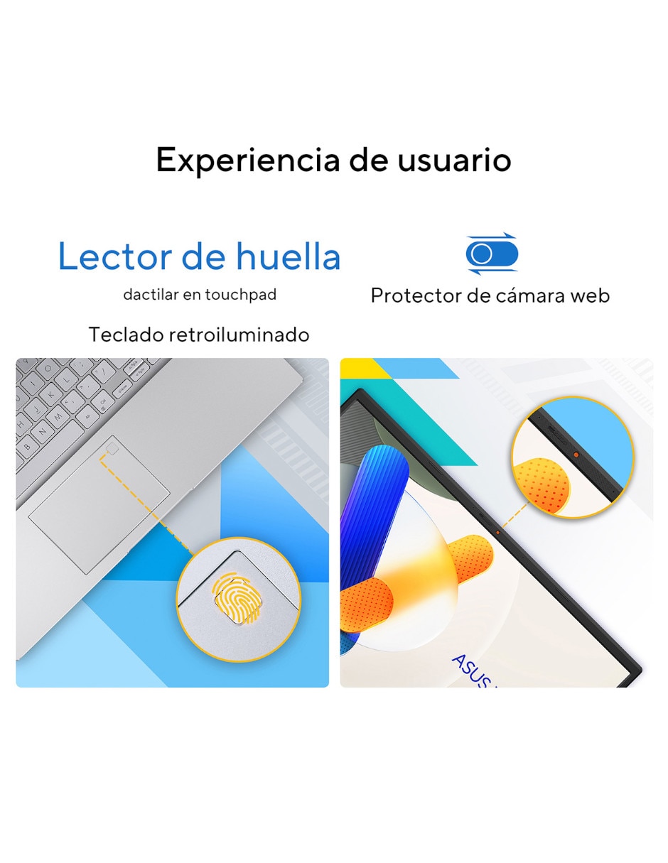 Laptop 90NB13Y2-M03370 15.6 pulgadas Full HD Intel core 7 Integradas 8 GB RAM 512 GB 6